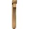 Ekena Millwork Imperial Arts and Crafts Rough Sawn Bracket w/ Offset Brace, Western Red Cedar, 6"W x 32"D x 40"H BKT0604X32X40IMP03RWR - alternate 3